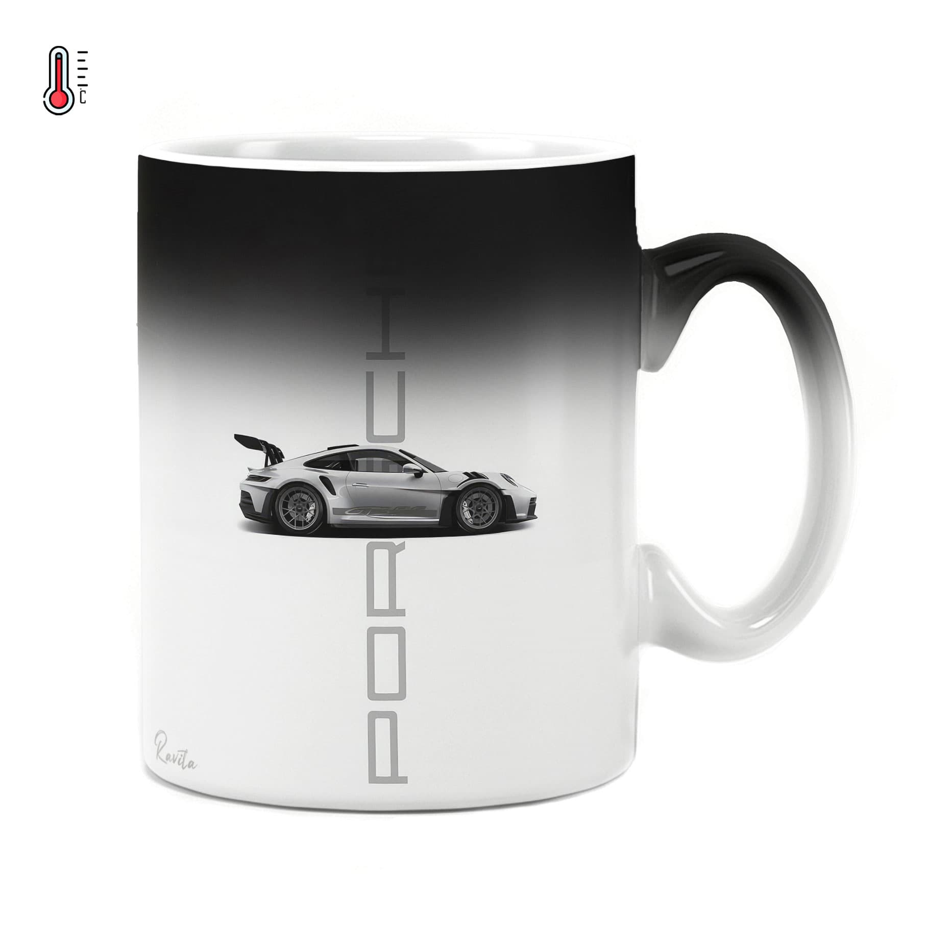 ماگ حرارتی راویتا طرح پورشه – Porsche 911 GT3 RS کد 3877