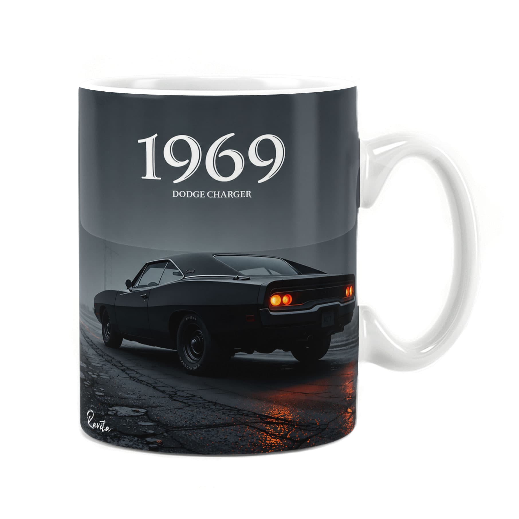 ماگ راویتا طرح دوج چارجر – Dodge Charger کد 3872