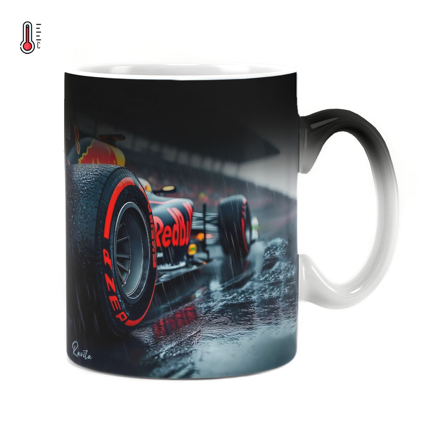 ماگ حرارتی راویتا طرح ردبول ریسینگ هوندا فرمول یک – Red Bull Racing Honda RB16B Formula 1 کد 3869