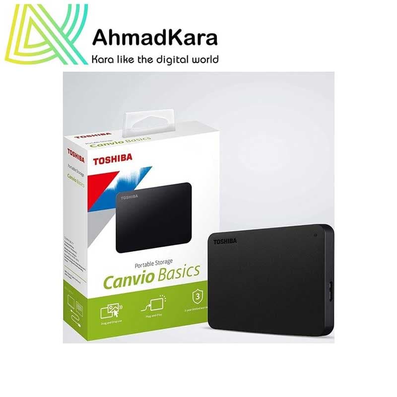 هارد اکسترنال توشیبا ظرفیت 2 ترابایت مدل Canvio Basics — تصویر ۲