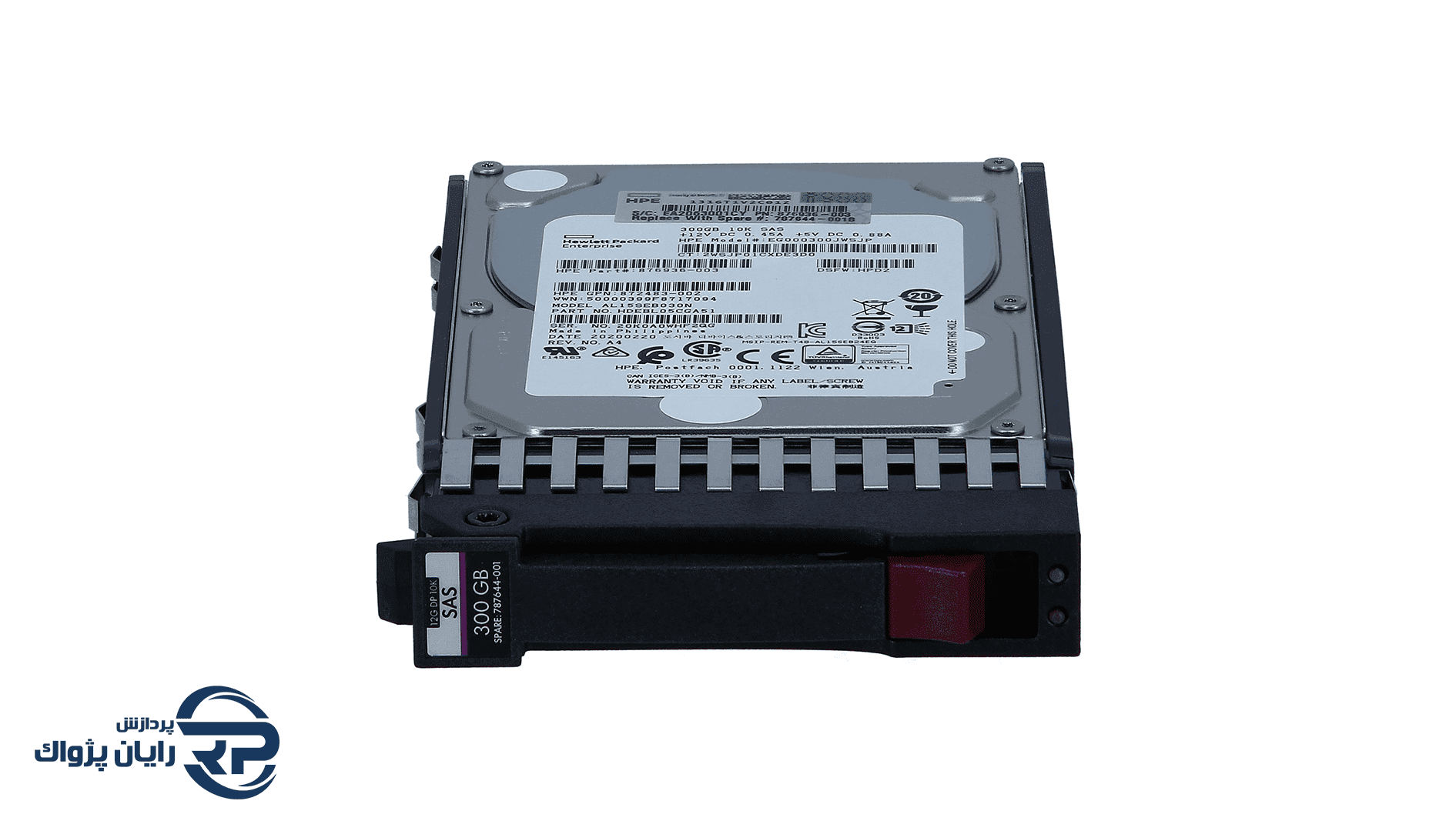هارد استوریج HP MSA 300GB 10K SAS 12G