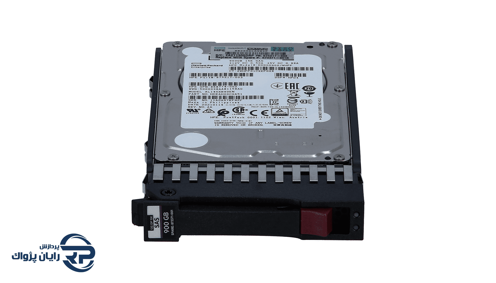 هارد استوریج HPE MSA 900GB 12G SAS 15K SFF Enterprise