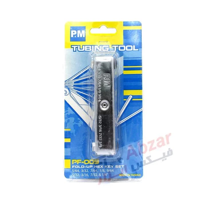 آچار آلن تاشو P&M پی اند ام مدل PF-009