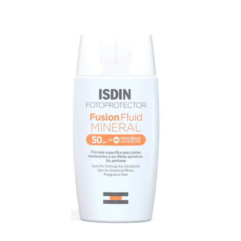 ضدآفتاب فیوژن فلوید مینرال ایزدین isdin SPF50 — تصویر ۲