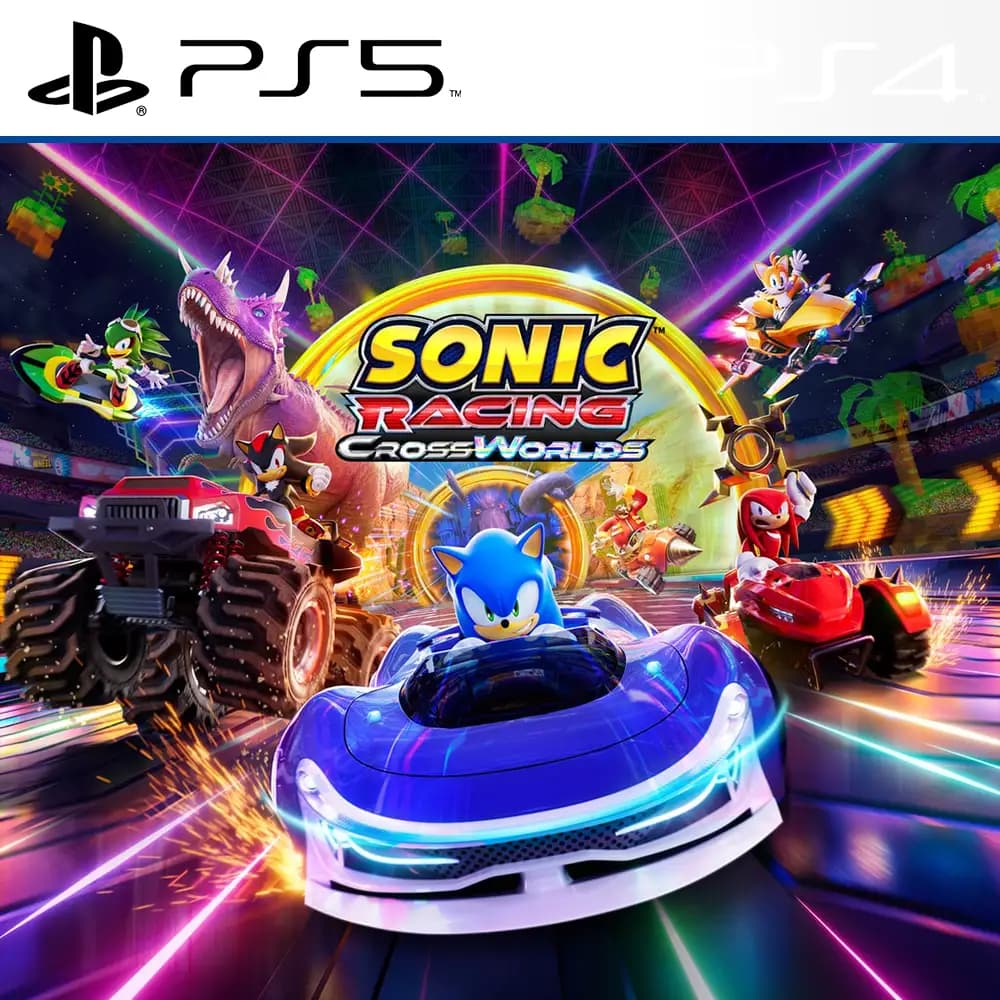 اکانت Sonic Racing CrossWorlds پلی‌استیشن PS4وPS5 — تصویر ۲