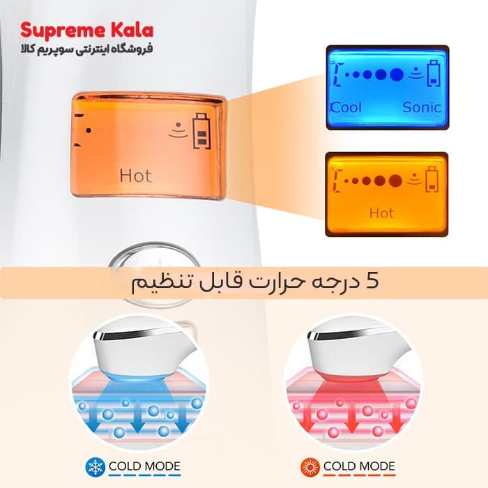 اسکوم مثلثی سرد و گرم مدل D002 — تصویر ۵