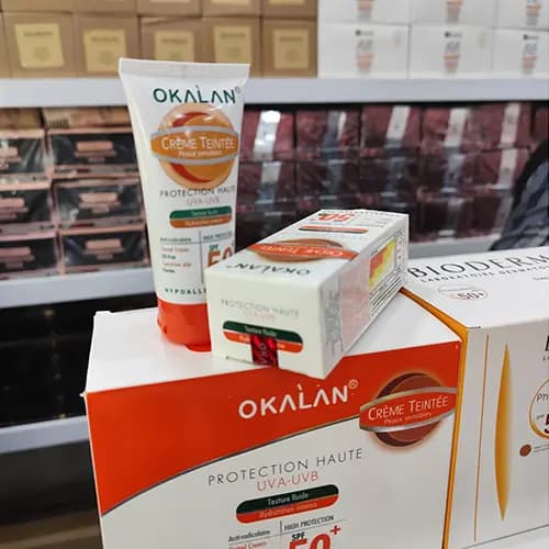 کرم ضد آفتاب اوکالان SPF50 — تصویر ۶