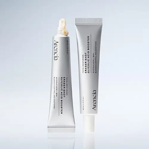 بوستر شات گلیکولیک اسید آرنسیا Arencia روشن کننده، مرطوب کننده و کنترل چربی صورت حجم 30 میل — تصویر ۳