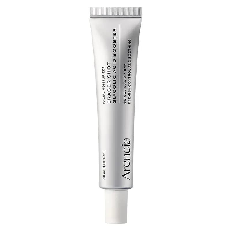 بوستر شات گلیکولیک اسید آرنسیا Arencia روشن کننده، مرطوب کننده و کنترل چربی صورت حجم 30 میل — تصویر ۲