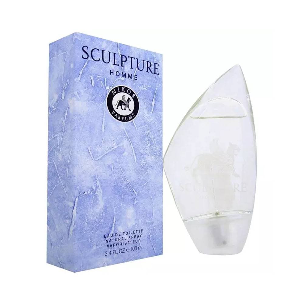 عطر نیکوس اسکالپچر هوم Nikos Sculpture Homme | رایحه‌ای خنک، مردانه و ماندگار — تصویر ۵
