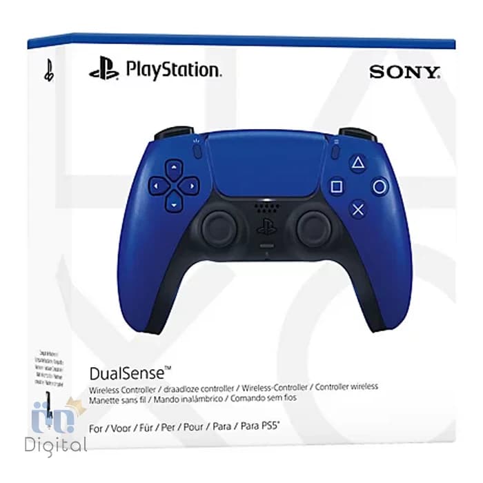 دسته بازی پلی استیشن ۵ مدل DualSense رنگ Cobalt Blue