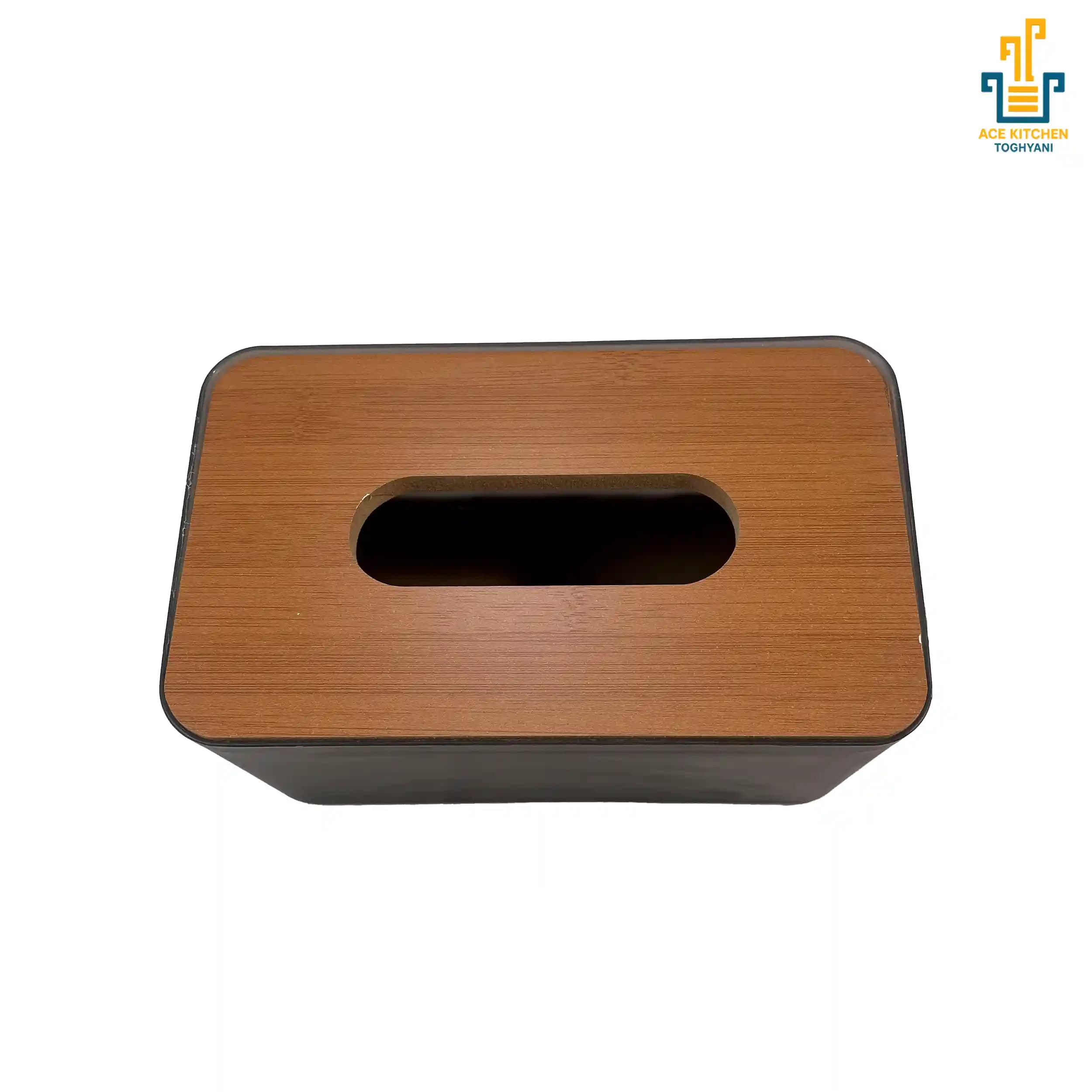 جا دستمال صفحه چوبی