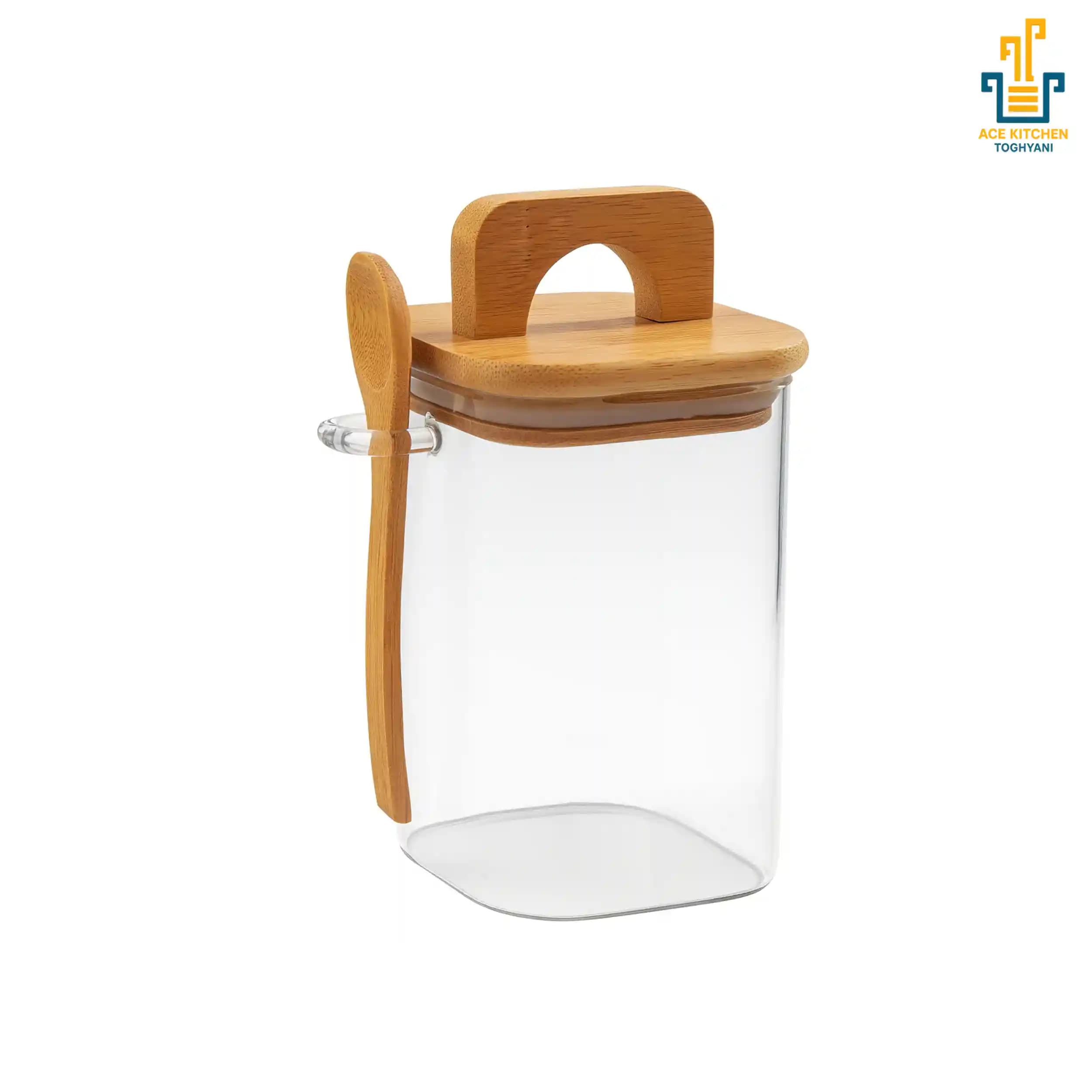 بانکه پیرکس قاشق دار قطر 8 در ارتفاع 12