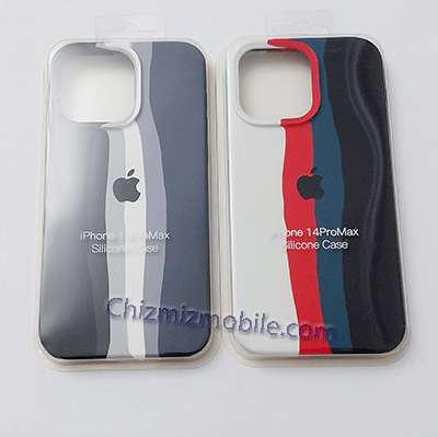 قاب آیفون 14Promax سیلیکونی آبرنگی — تصویر ۱۱
