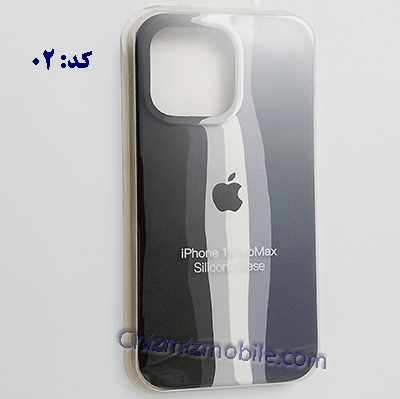 قاب آیفون 14Promax سیلیکونی آبرنگی — تصویر ۸