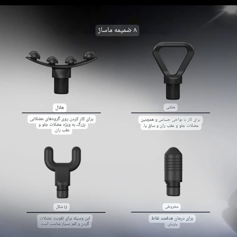 ماساژور برقی بیوکا مدل Ti Pro Max — تصویر ۸