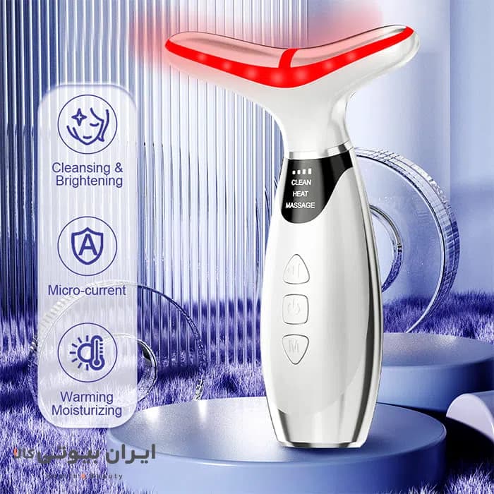 دستگاه زاویه ساز ماساژور و جوانساز پوست کارینا مدل LR3202 — تصویر ۱۱