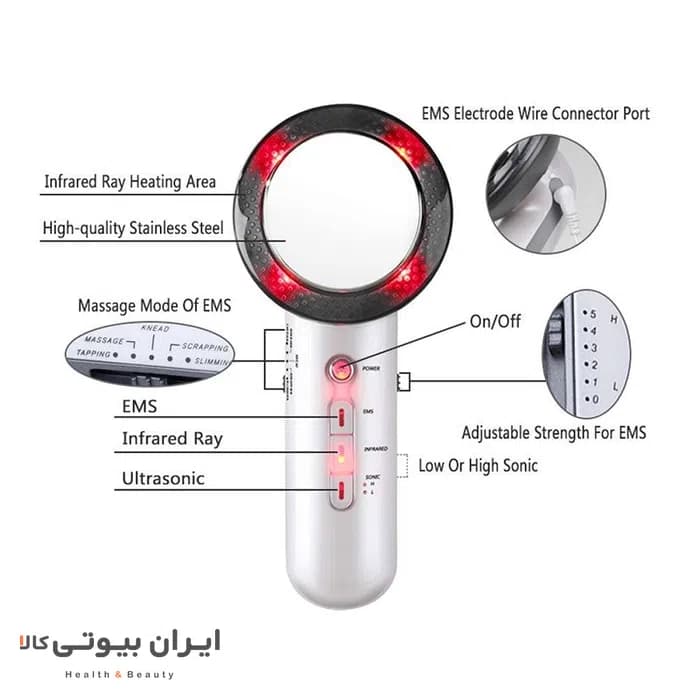 دستگاه لاغری آمبرمی مدل E4 — تصویر ۶