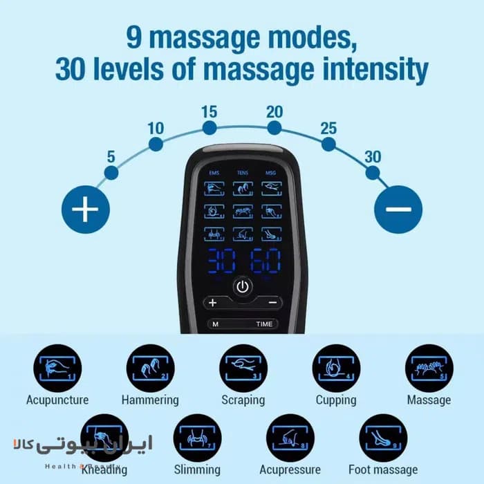دستگاه ماساژور EMS کارینا مدلAS858 — تصویر ۶