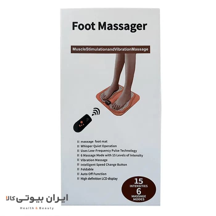دستگاه ماساژور پا EMS کارینا AS905 — تصویر ۹