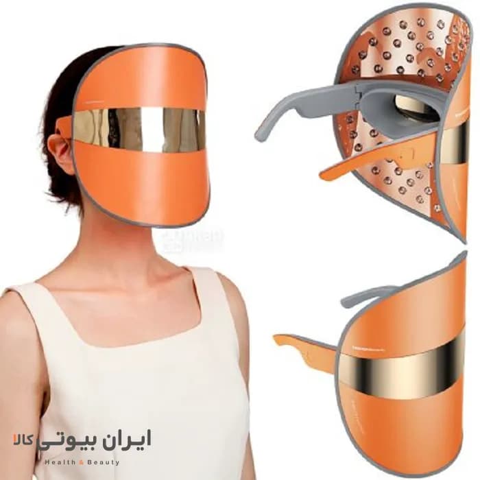 ماسک LED ضد پیری و جوان کننده چند منظوره صورت تاچ بیوتی مدل TB-2386 — تصویر ۳