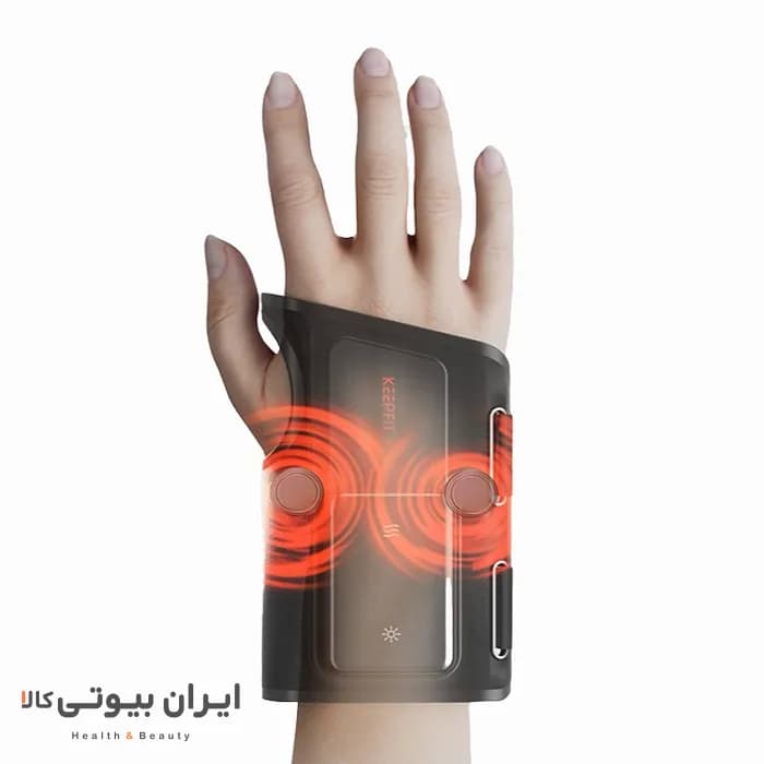 ماساژور مچ دست و مچبند حرارتی I keep fit مدل WB01 — تصویر ۱۰