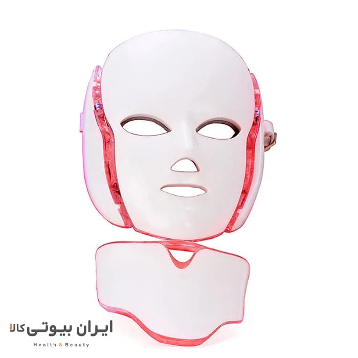 دستگاه ماسک LED نوردرمانی ۷ رنگ کارینا مدل LR-JM98 — تصویر ۱۱