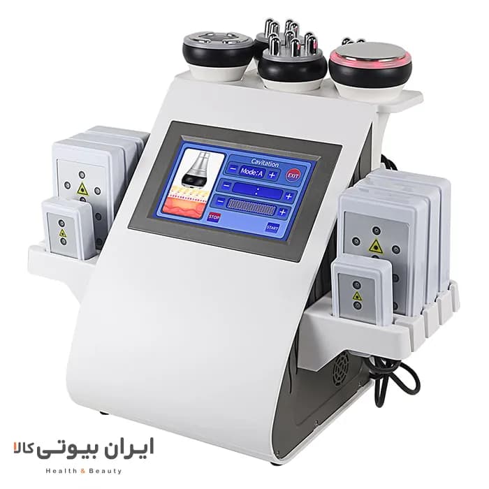 دستگاه لاغری آر اف کویتیشن ۶ کاره با پد لیپولیز کارینا مدلCS108