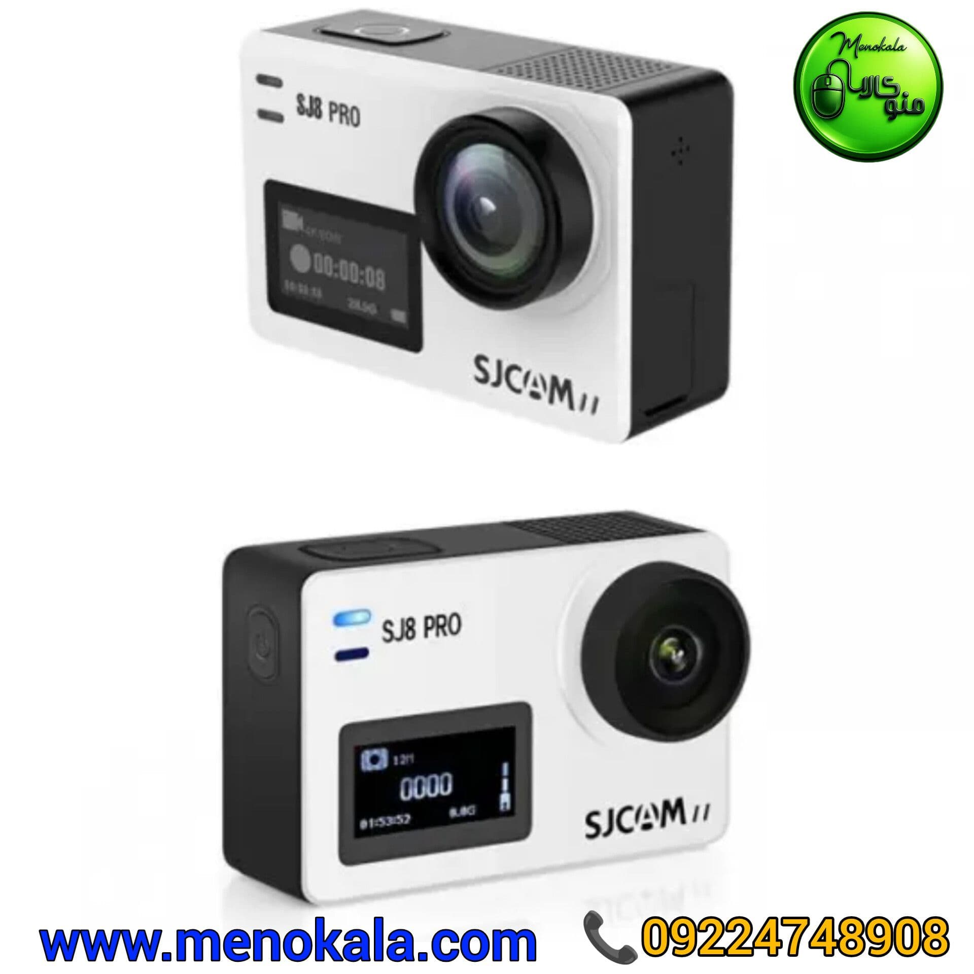 دوربین اکشن اصل SJCAM SJ8 Pro؛ فیلمبرداری 4K، زوم 8X و دو نمایشگرM — تصویر ۵