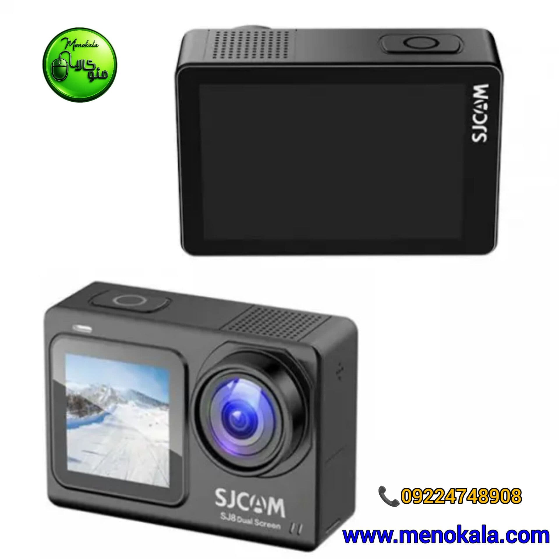 دوربین ورزشی اصل SJCAM SJ8 Dual Screen؛ 4K، دو نمایشگر و ضد آب M — تصویر ۱۱