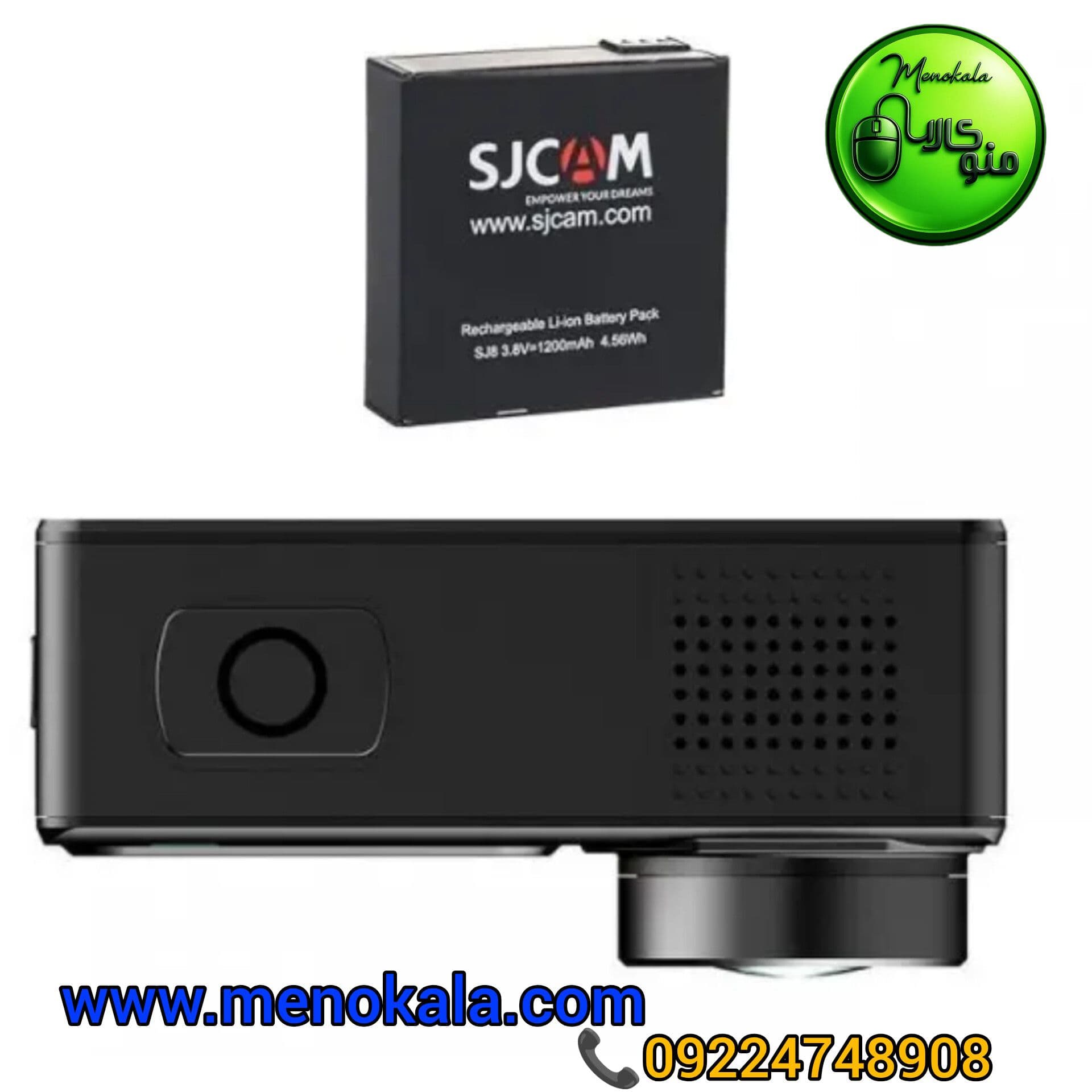 دوربین ورزشی اصل SJCAM SJ8 Dual Screen؛ 4K، دو نمایشگر و ضد آب M — تصویر ۶