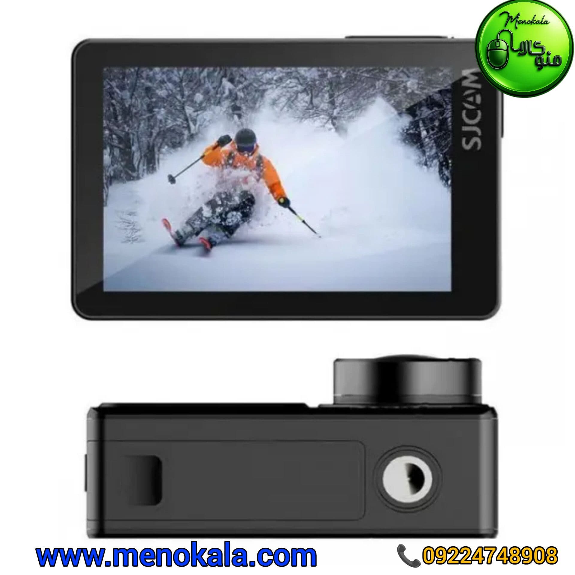 دوربین ورزشی اصل SJCAM SJ8 Dual Screen؛ 4K، دو نمایشگر و ضد آب M — تصویر ۵