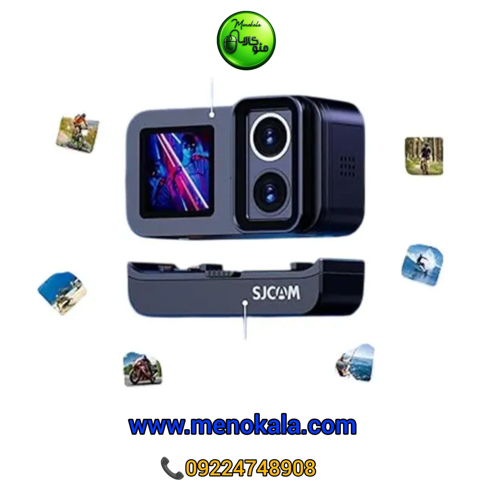 دوربین ورزشی اصل SJCAM SJ20 DUAL LENZ با فیلمبرداری 4K و ضدآب M — تصویر ۱۱