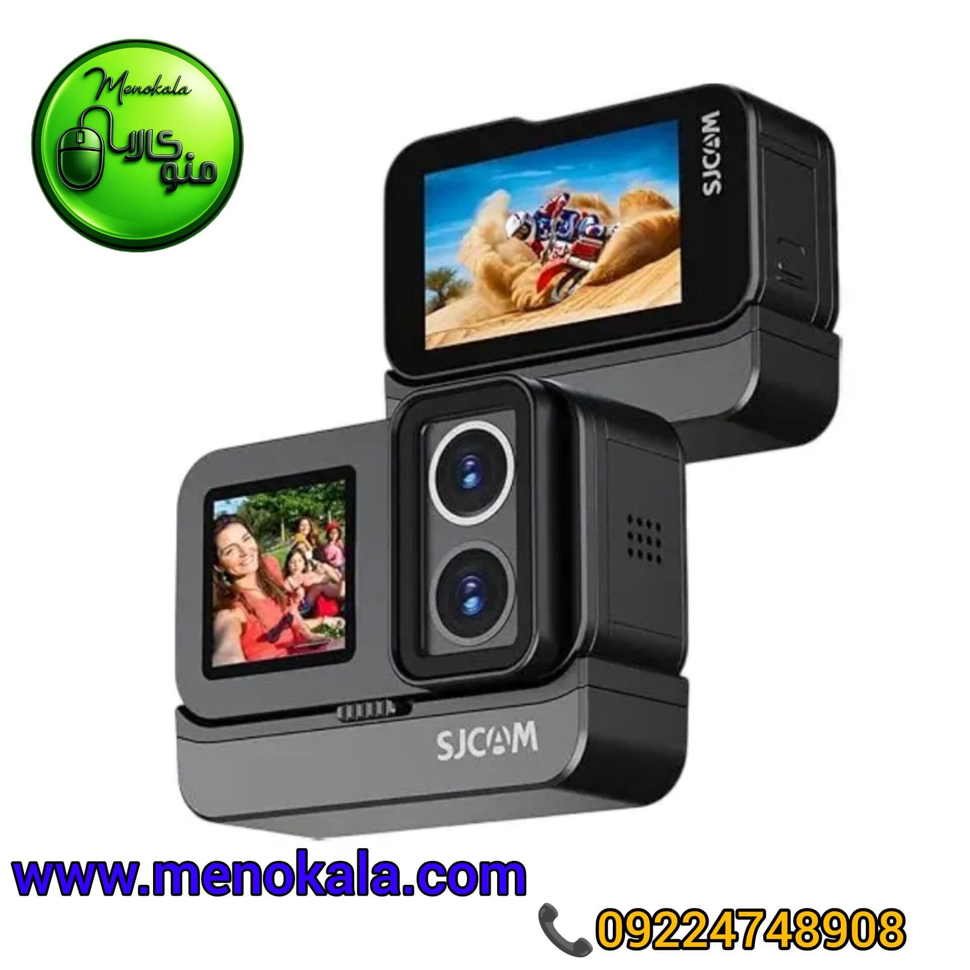 دوربین ورزشی اصل SJCAM SJ20 DUAL LENZ با فیلمبرداری 4K و ضدآب M — تصویر ۴