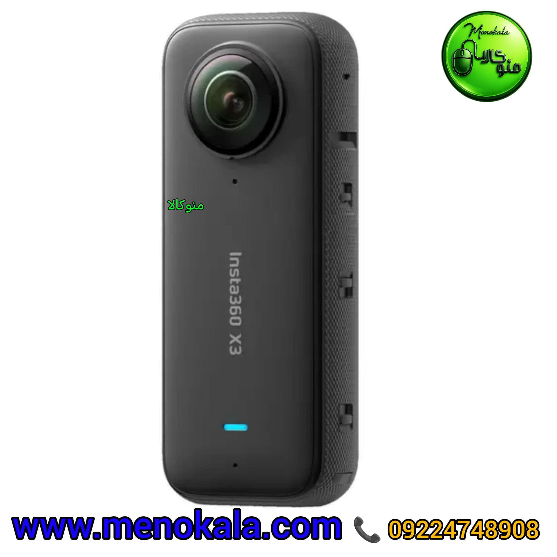 دوربین اکشن اصل Insta360 X3 با فیلمبرداری 5.7K و 360 درجه M