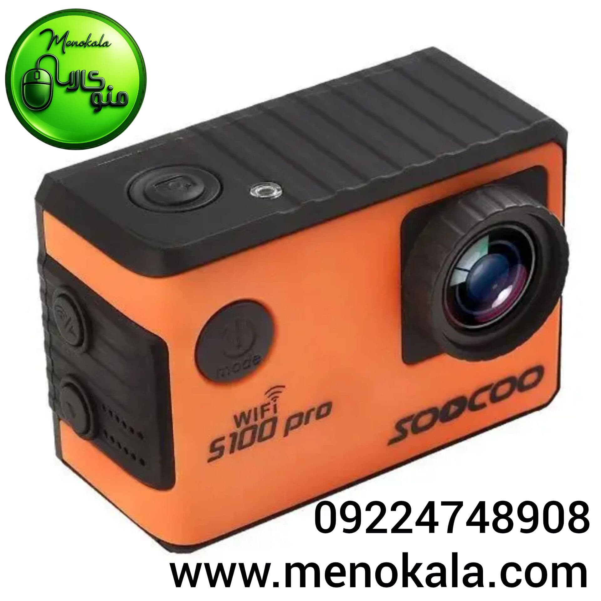 دوربین ورزشی اصل SOOCOO S100Pro | اکشن کمرا 4K ضد آب با WiFi و لرزشگیر Gyroscope