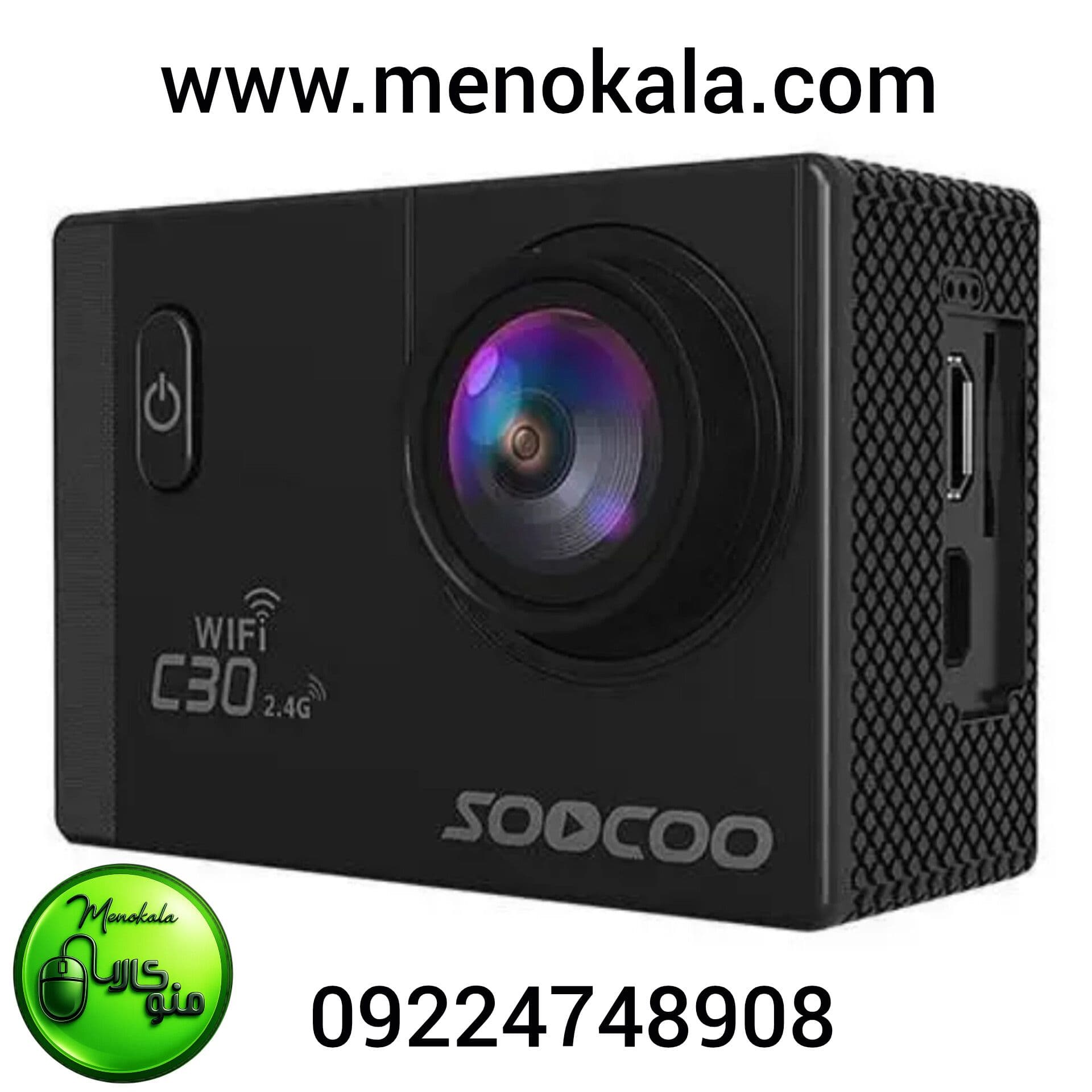 دوربین ورزشی اصل Soocoo C30R | اکشن کمرا 4K ضد آب 30 متر 20MP