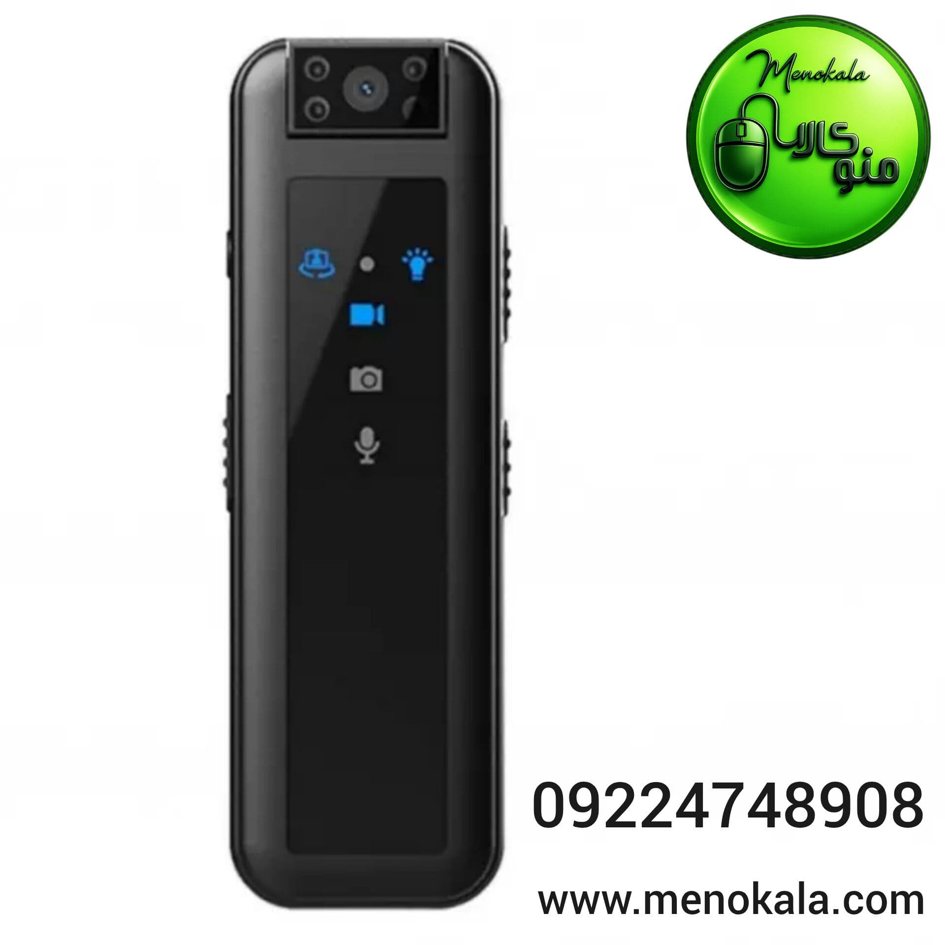 دوربین گیره‌ای مدل CS07 | ضبط تصویر 1080P Ultra HD، دید در شب، چرخش لنز 180 درجه — تصویر ۸