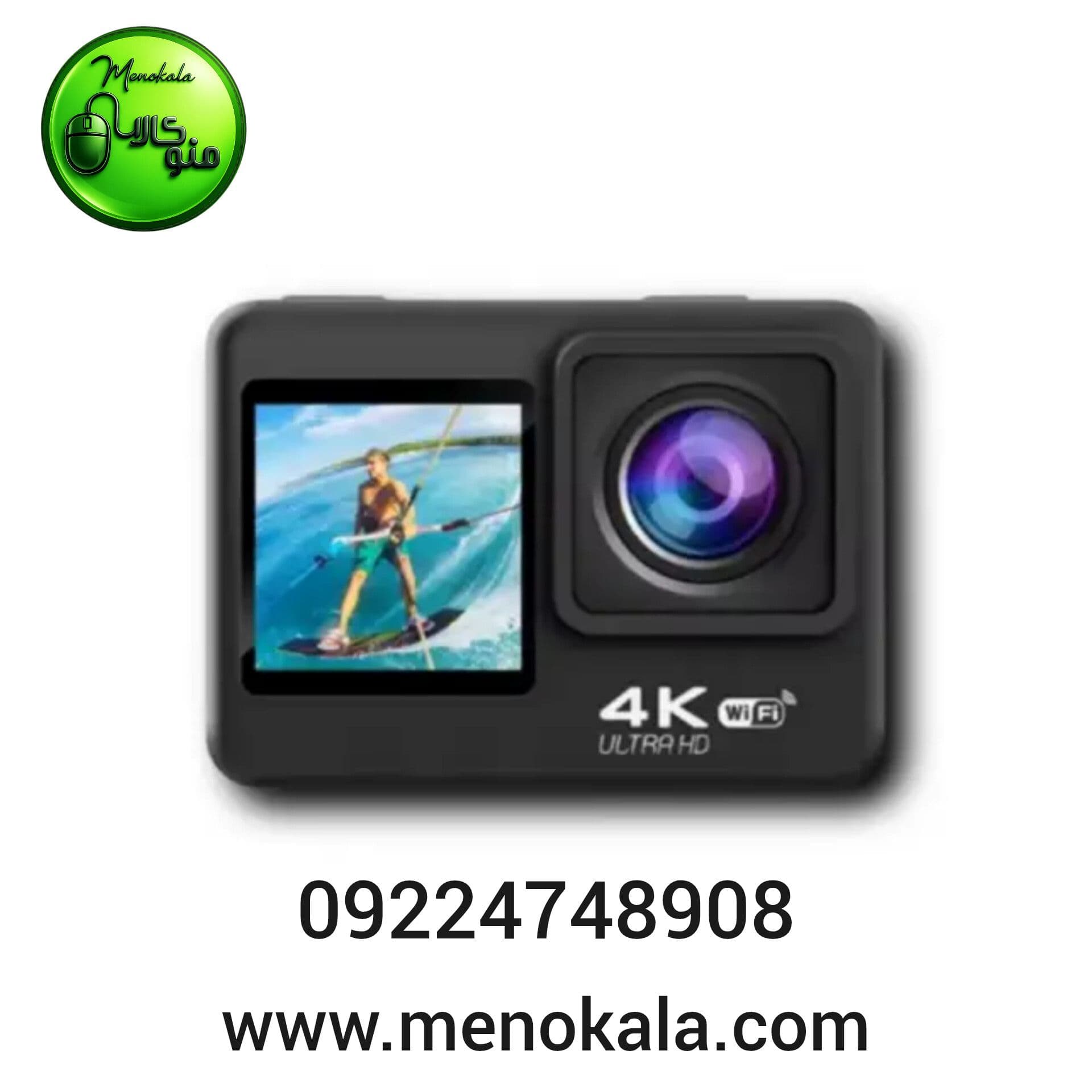 دوربین اکشن ورزشی G70P اصل 4K وای‌فای ضدآب با زاویه دید 170 درجه