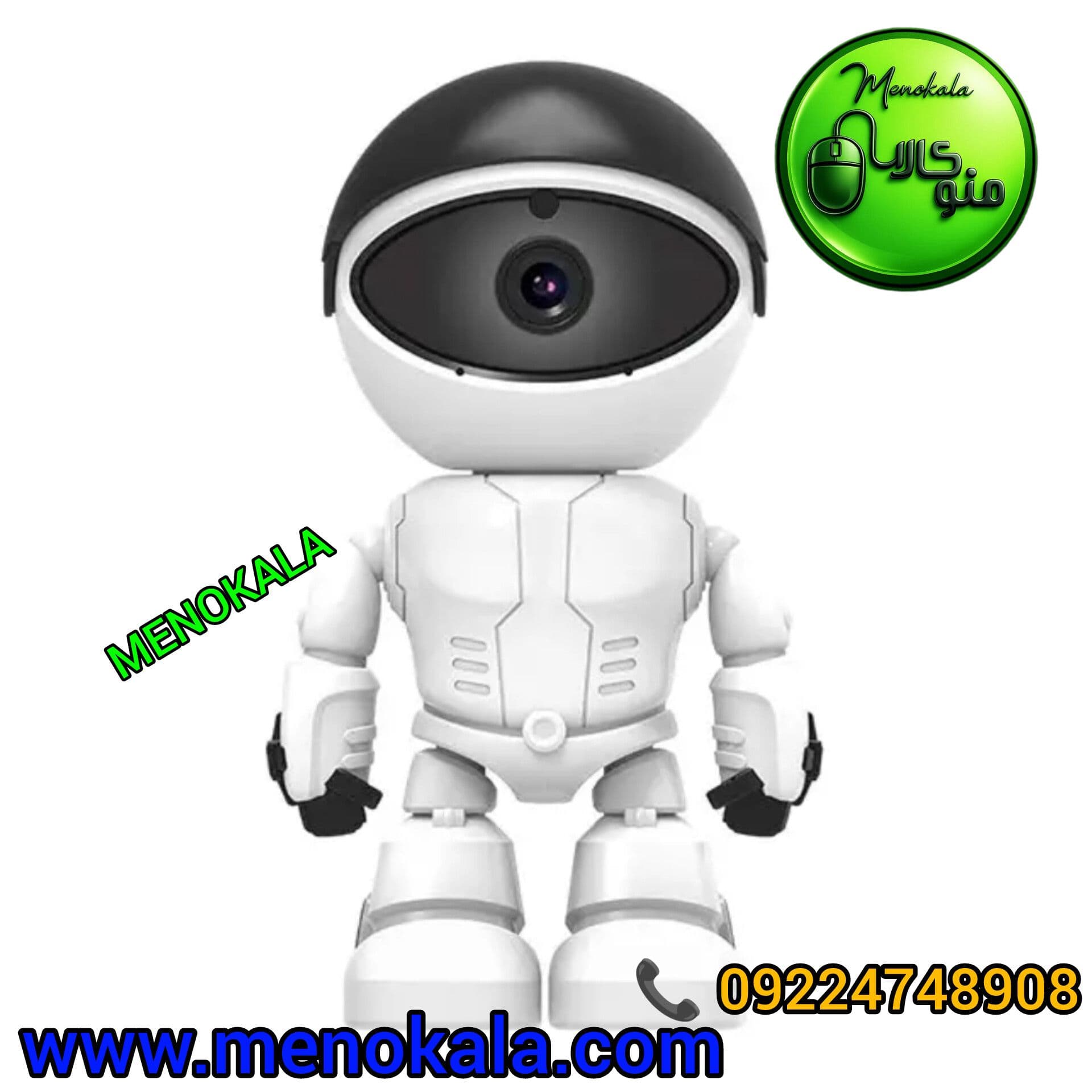دوربین رباتی اصل ROBOT CAMERA چرخش 360 درجه | دید در شب و تعقیب سوژه — تصویر ۴