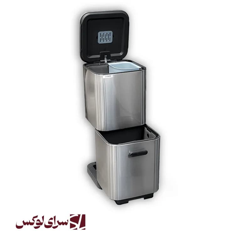 سطل زباله هوشمند دو طبقه اچ تی ان مدل HTD602 — تصویر ۷