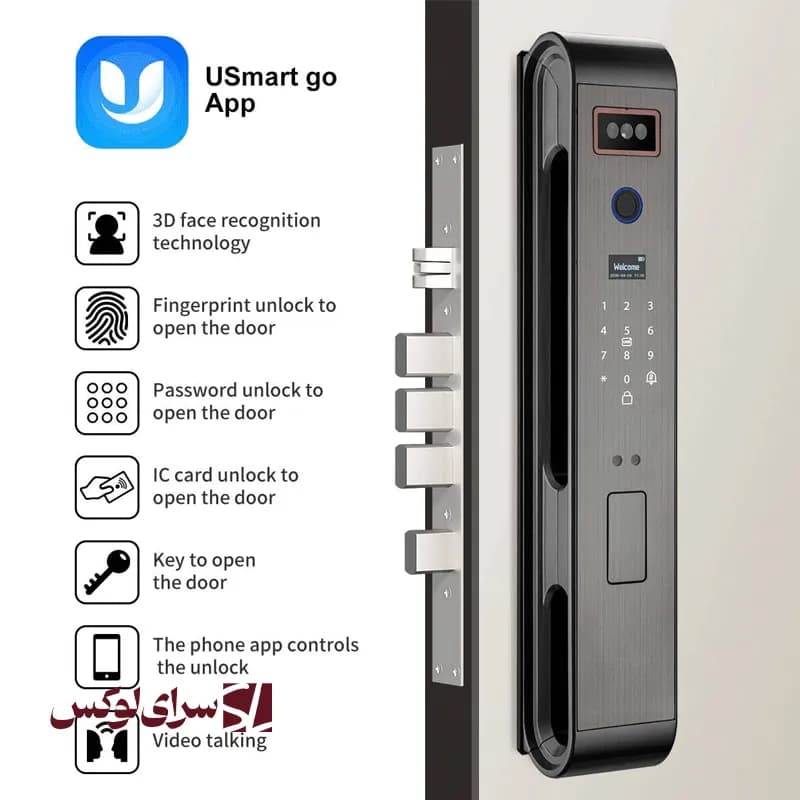 قفل دیجیتال روستیک RDL 504 — تصویر ۵