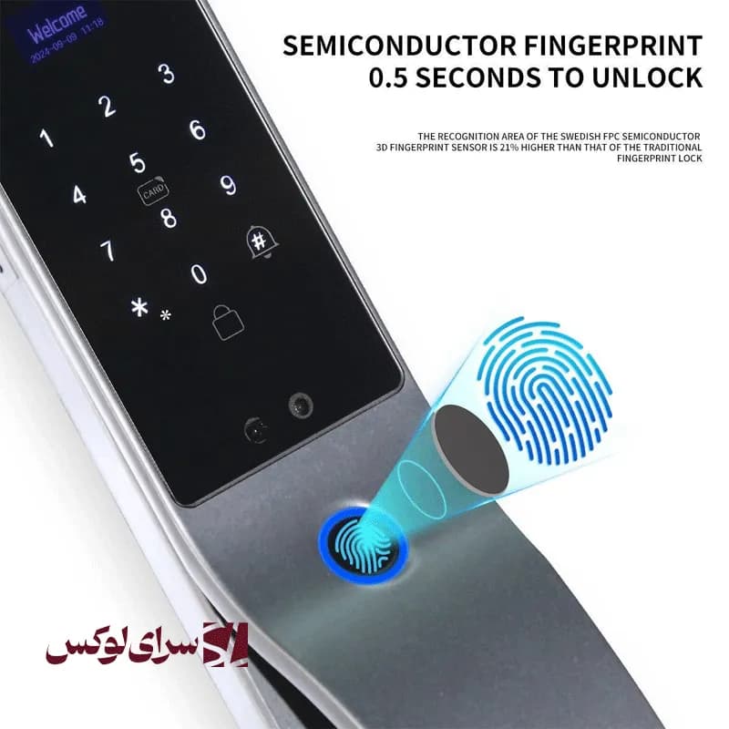 قفل دیجیتال روستیک RDL 509 — تصویر ۵