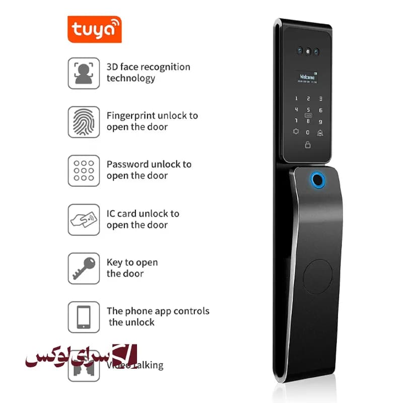 قفل هوشمند آپارتمانی S250 — تصویر ۵