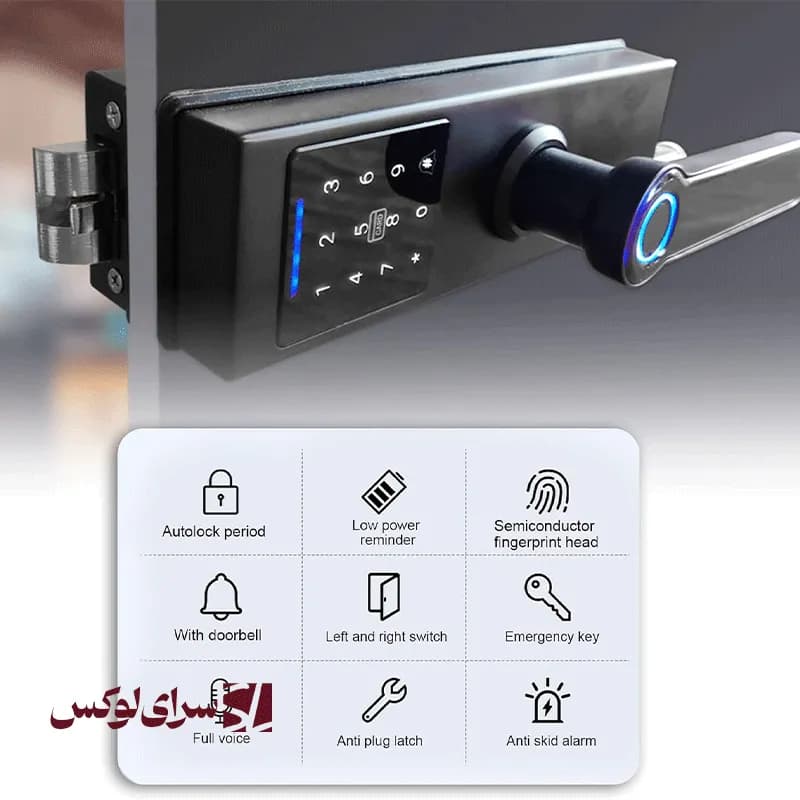 دستگیره هوشمند پارتیشنی ریموت دار — تصویر ۴