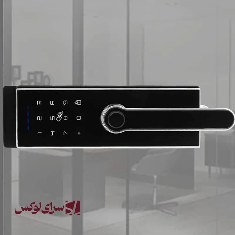 قفل هوشمند درب فرودگاهی شیشه ای — تصویر ۸