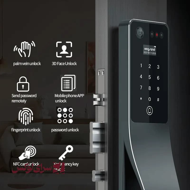 قفل تشخیص چهره روستیک RDL 909 — تصویر ۷