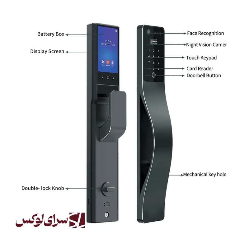 قفل تشخیص چهره روستیک RDL 909 — تصویر ۴