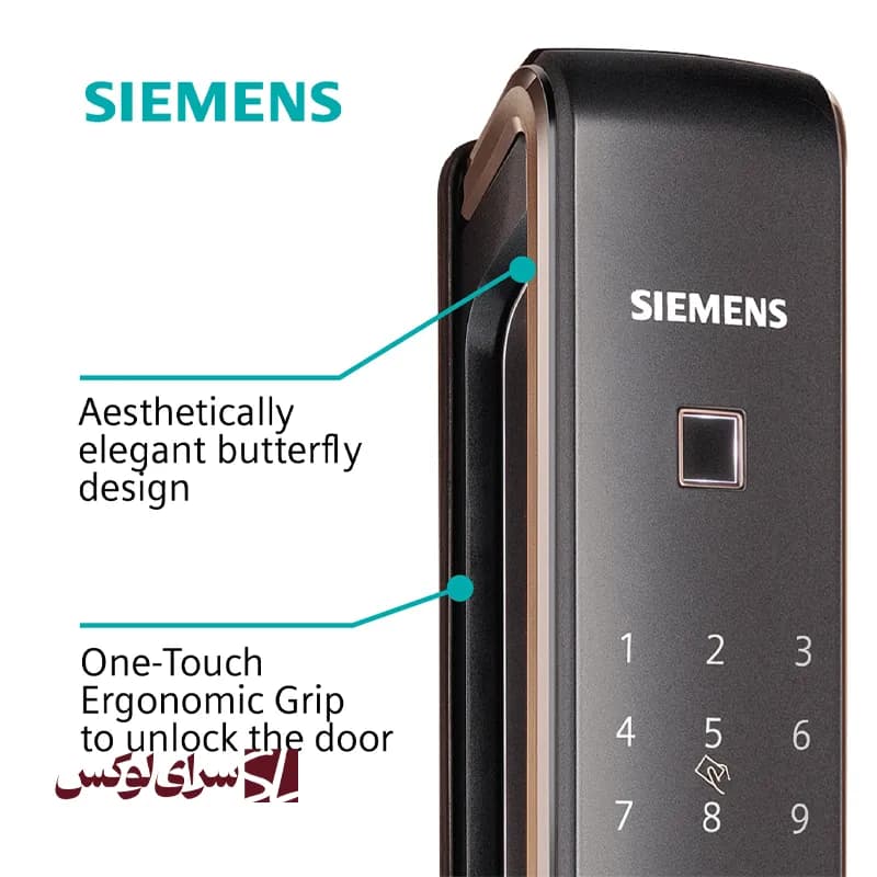 قفل دیجیتال زیمنس E868 — تصویر ۵