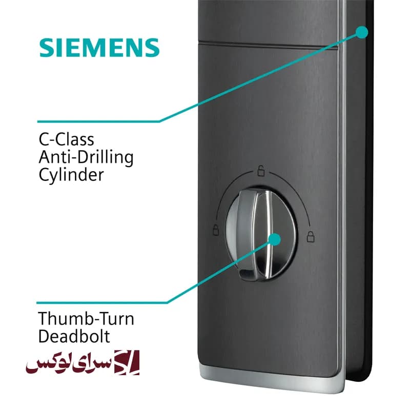 قفل دیجیتال زیمنس E868 — تصویر ۶